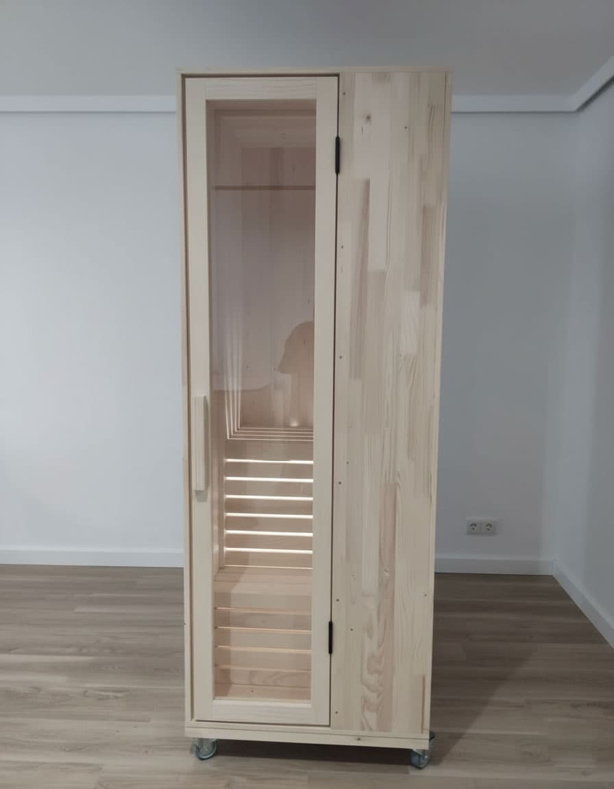 Piccolo sauna at a customer's home in Vukovina, Croatia