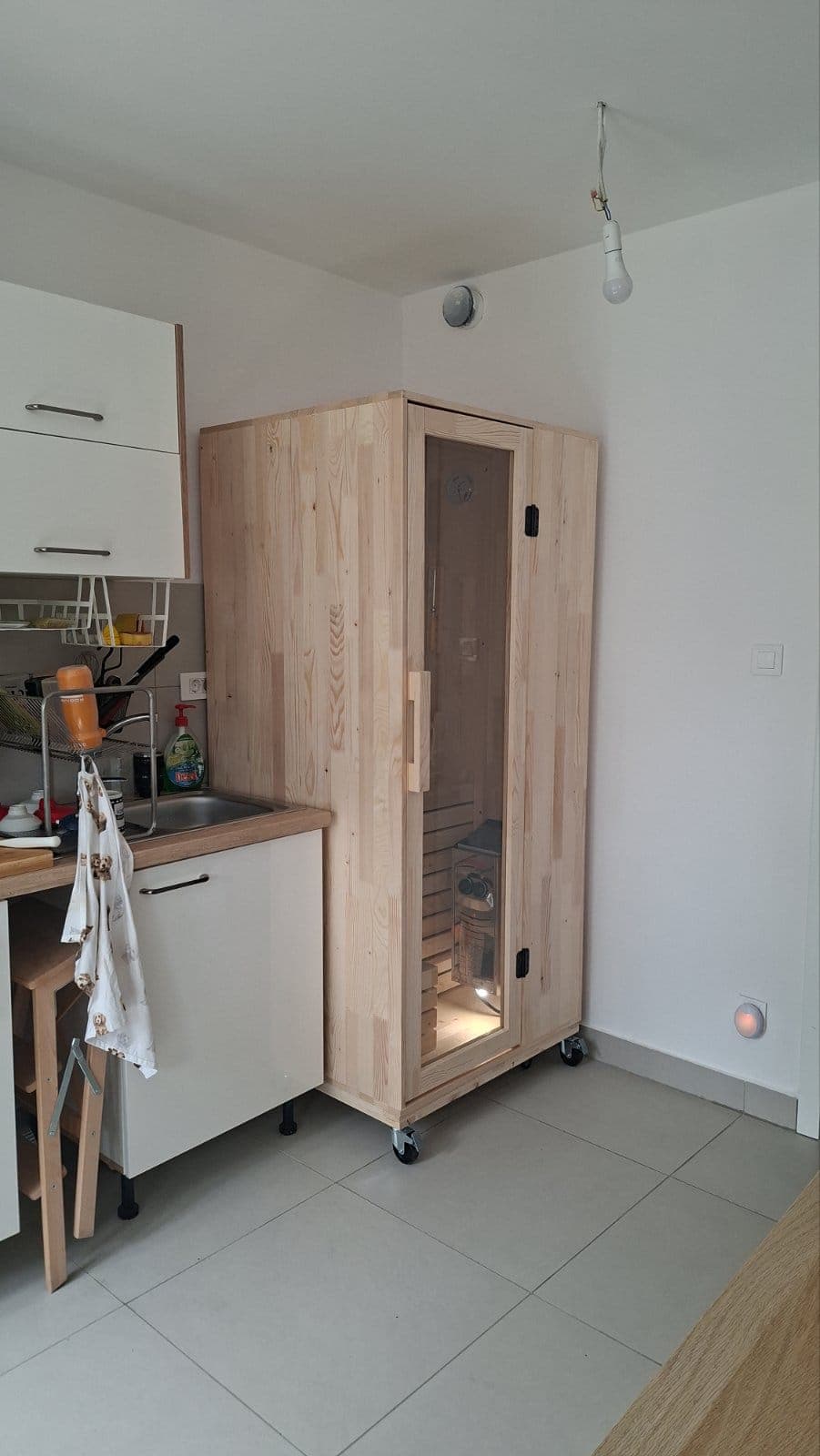 Piccolo sauna at a customer's home in Sisak, Croatia